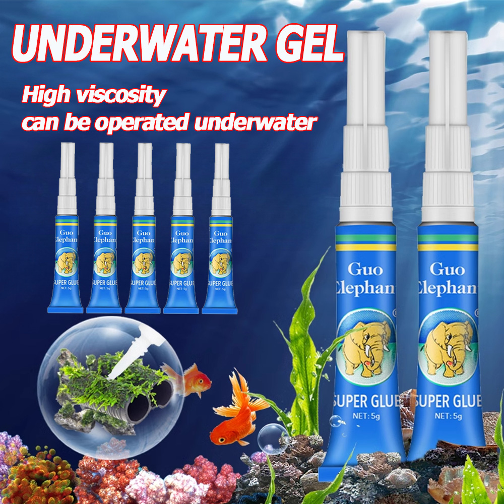Aquarium Fish Store - 3/5/10Pcs Fish Tank Landscaping Moss Glue