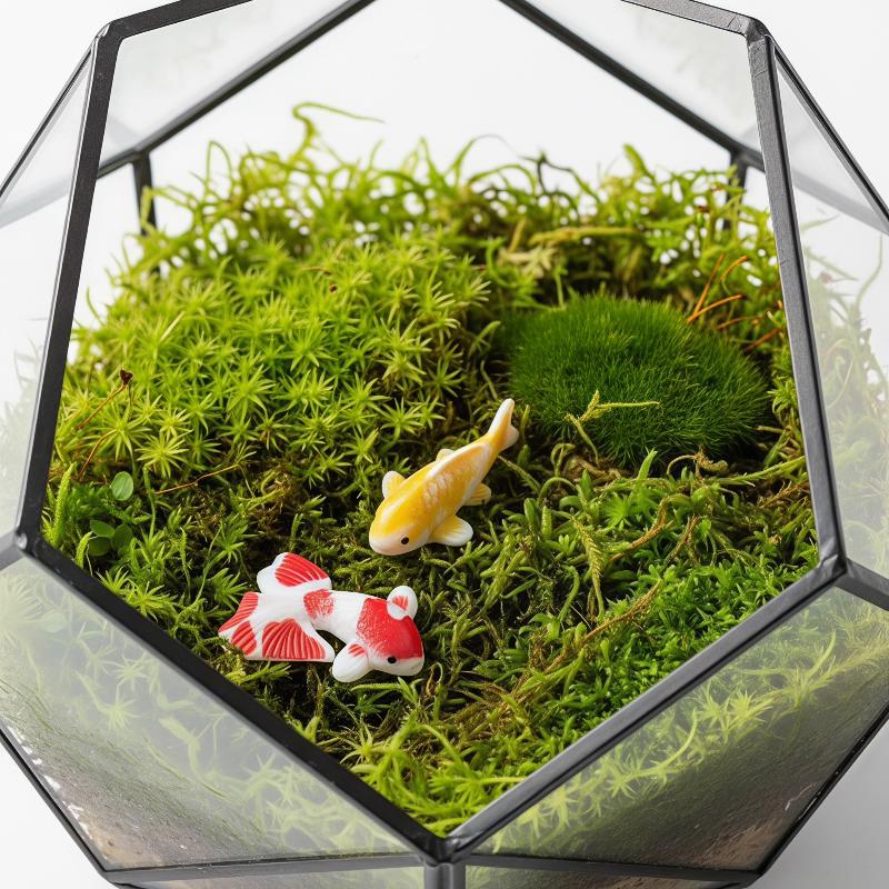 Aquarium Fish Koi - Mini Resin Koi Fish Figurines Cute