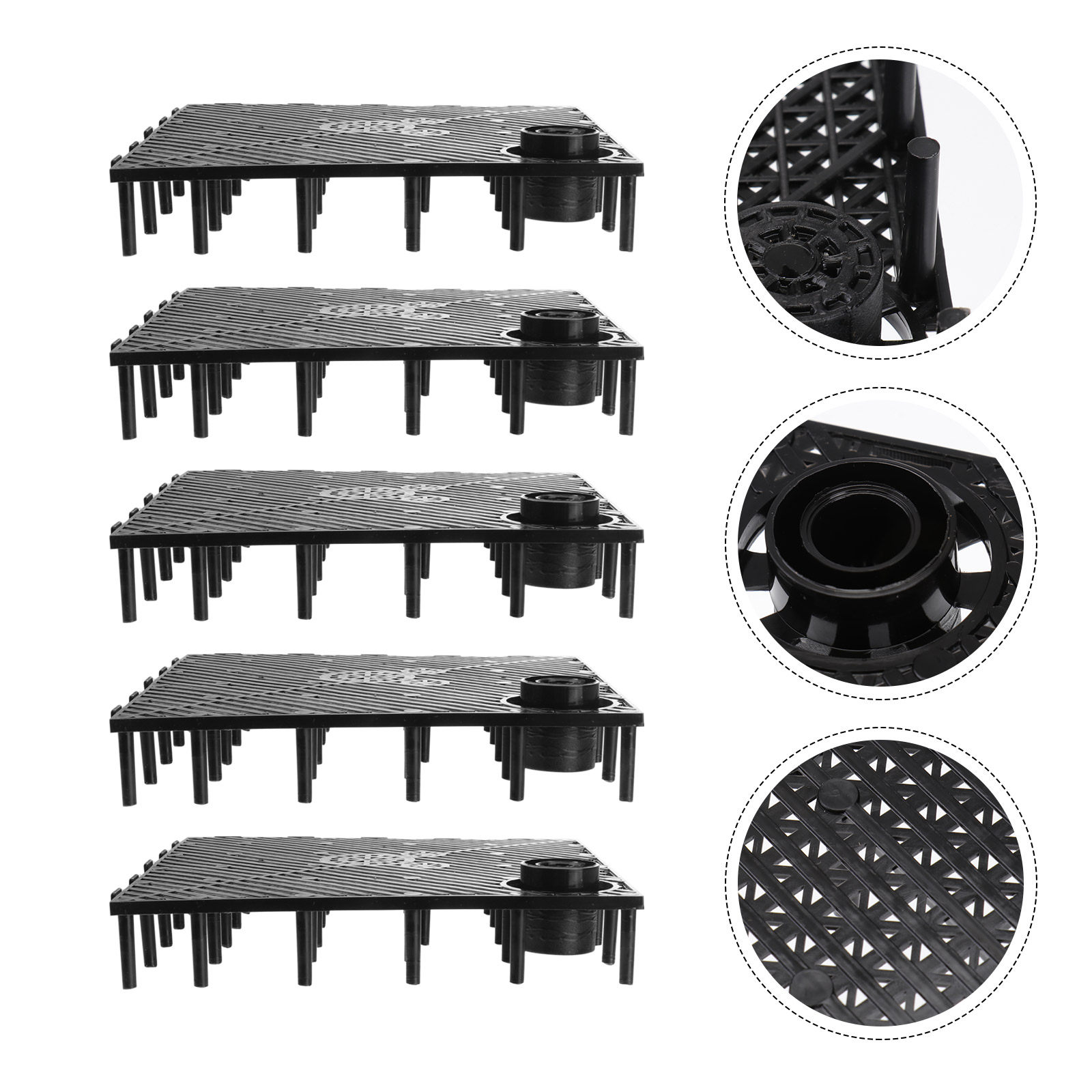 Aquarium Fish And Supplies - 5Pcs Aquarium Sand Divider Plate Multi-Hole