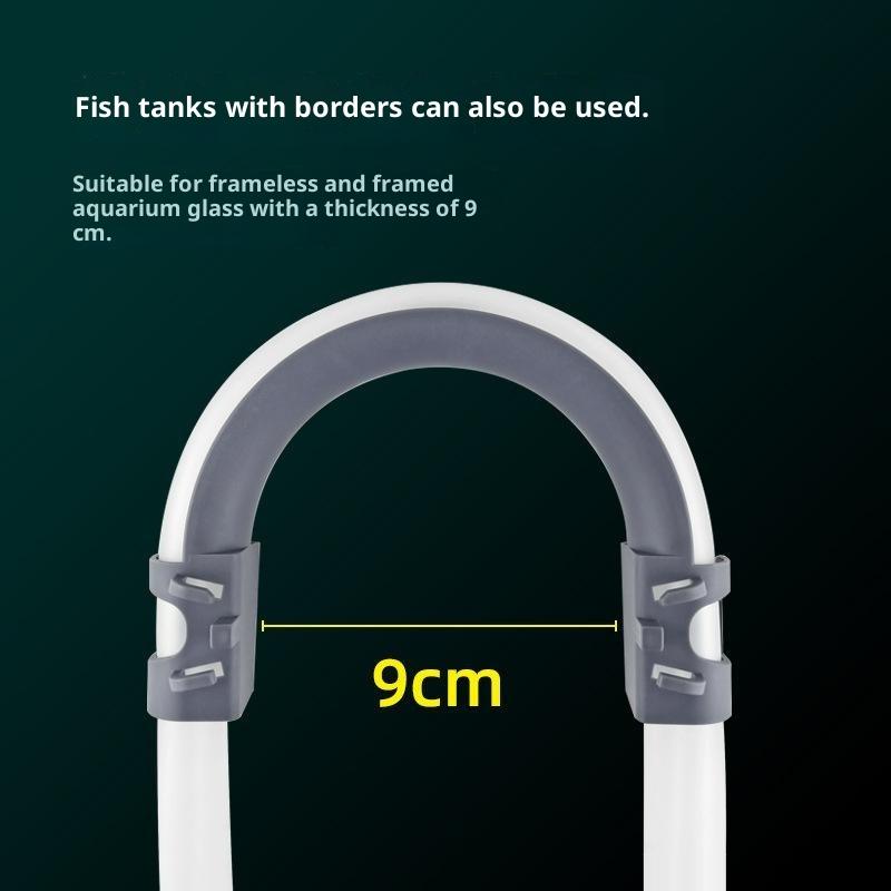 Aquarium Fish Youtube - Water Tube Fixed Clamp Durable Pipe