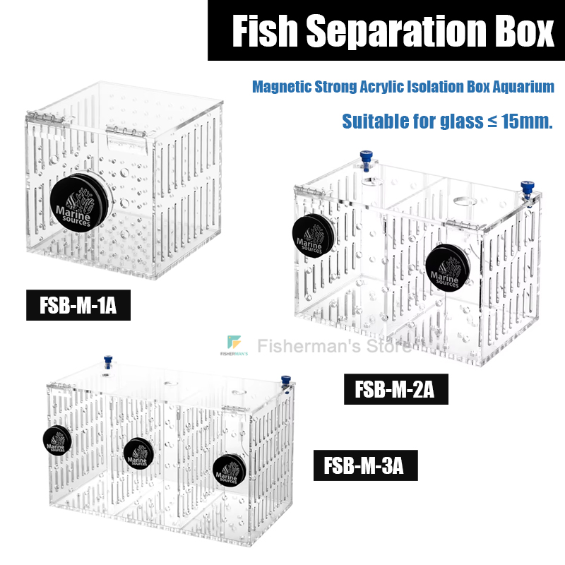 Tank Divider Mesh - Marine Sources Magnetic Strong Acrylic Isolation