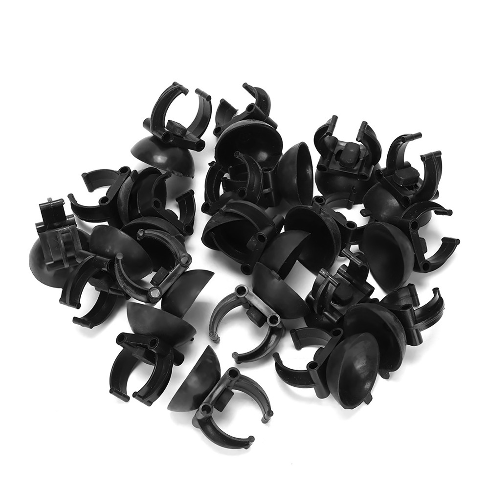 20 Pcs Set PVC Aquarium Heatin - Aquarium Fish Black recension och pris