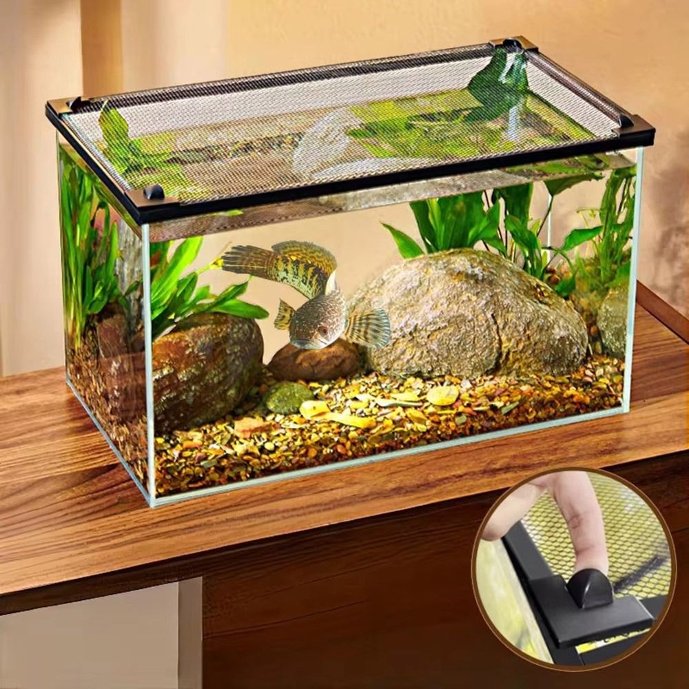 Sturdy Magnetic Fish Tank Lid  - Tank Divider Mesh recension och pris