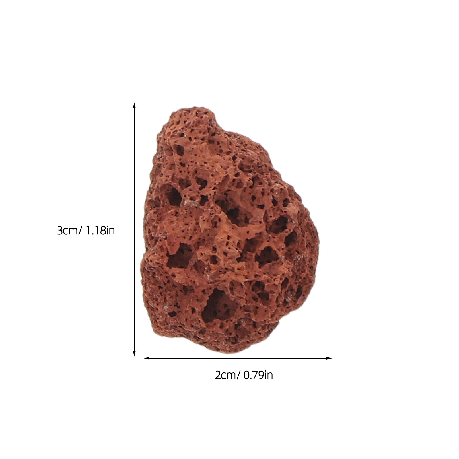 1Pack 600g Aquarium Lava Rock  - Aquarium Decoration Rock recension och pris