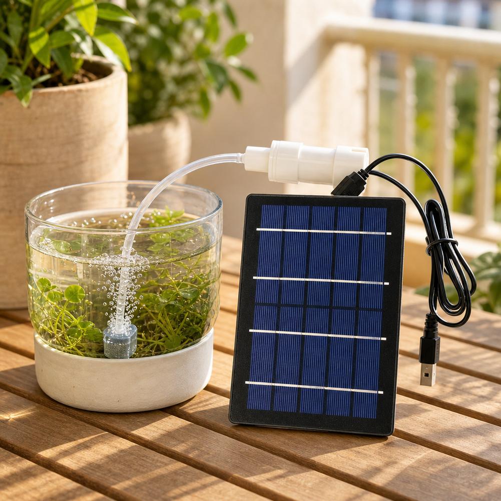 Solar Air Pump Aquarium Oxygen - Aquarium Fish Youtube recension och pris