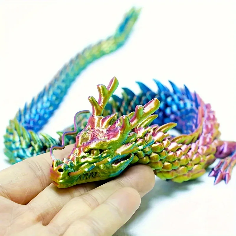 3D Printed Conjoined Dragon Or - Aquarium Fish Farm recension och pris