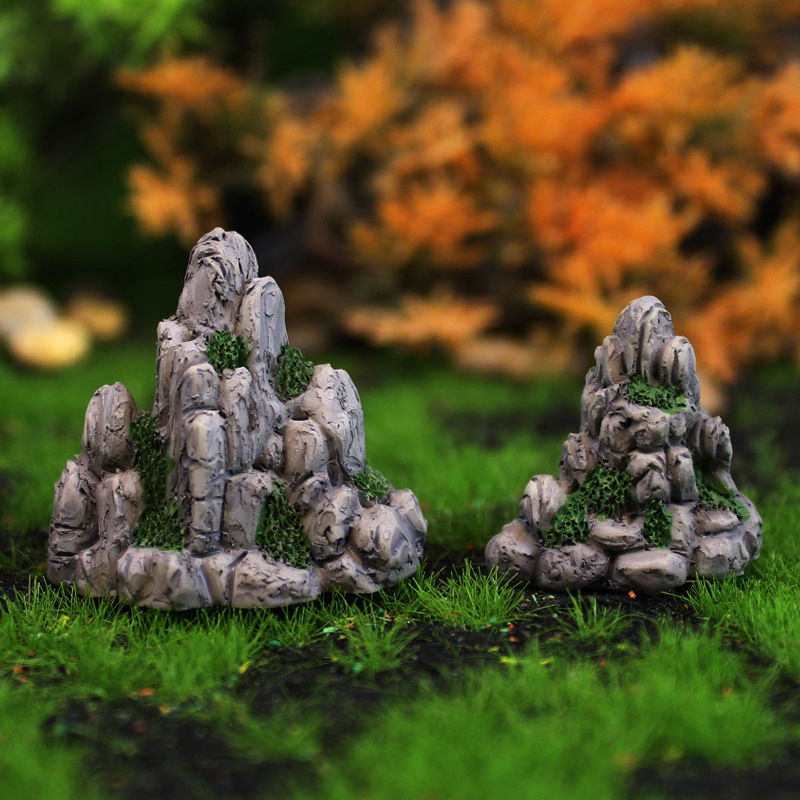 1pc Mountain Miniature Fake St - Aquarium Decoration Rock recension och pris