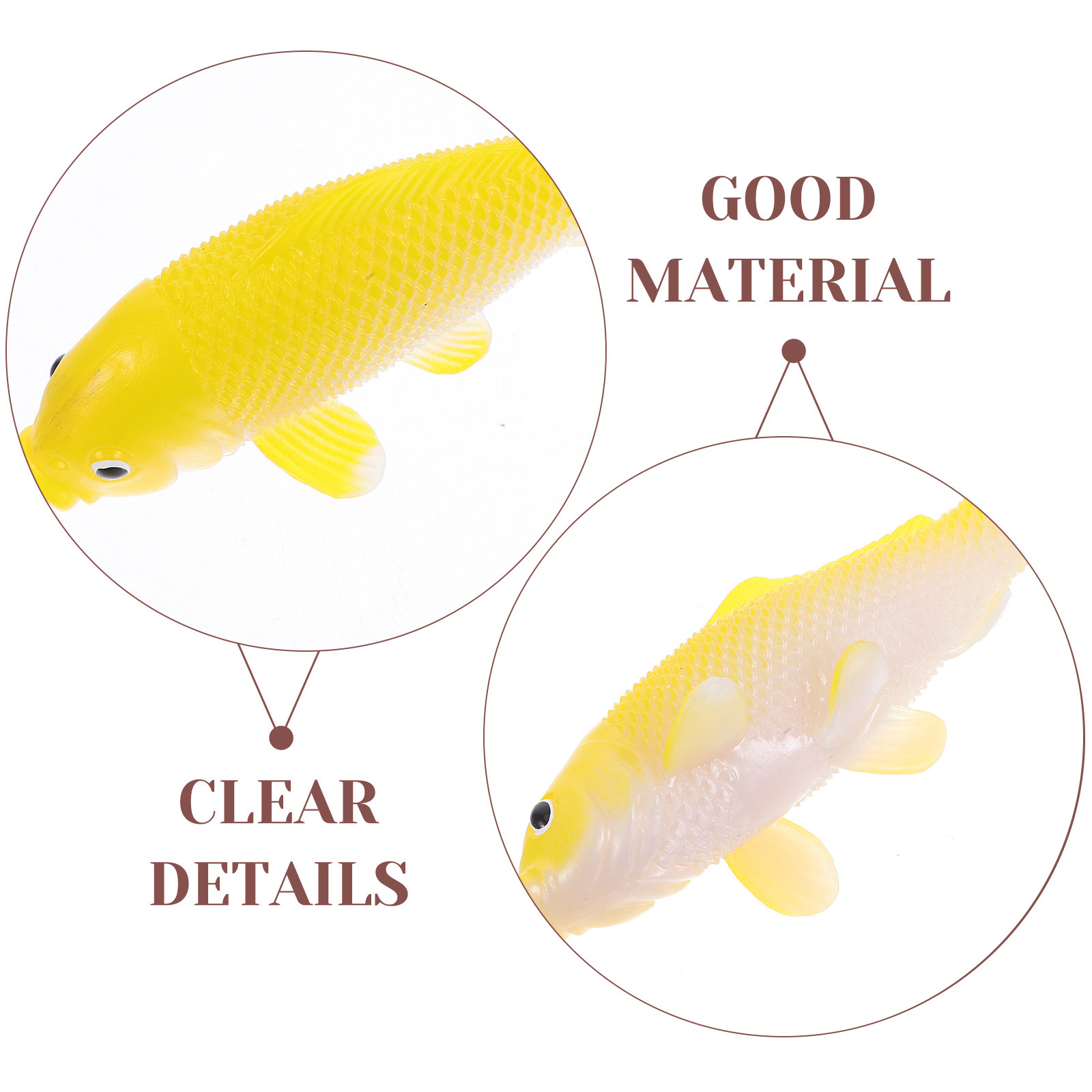 5Pcs Realistic Koi Fish Artifi - Aquarium Fish Koi recension och pris