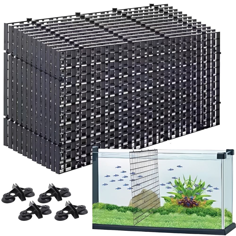 14pcs Aquarium Grid Divider Pl - Tank Divider Mesh recension och pris