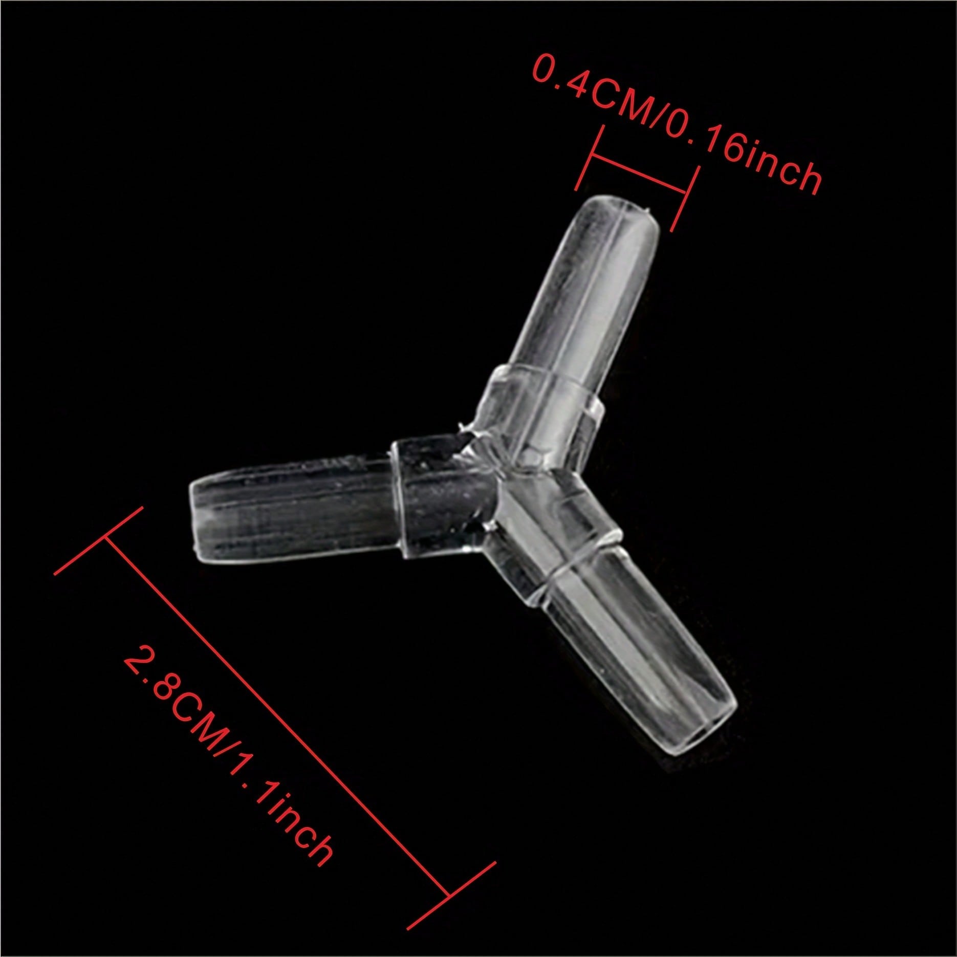 10 Pcs 4mm  Clear Plastic Aqua - Aquarium Fish Youtube recension och pris