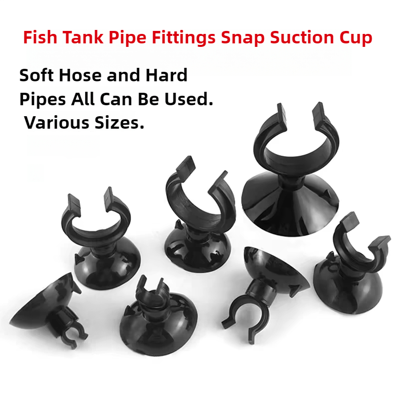 5/10Pcs Black Aquarium Suction - Aquarium Fish Black recension och pris