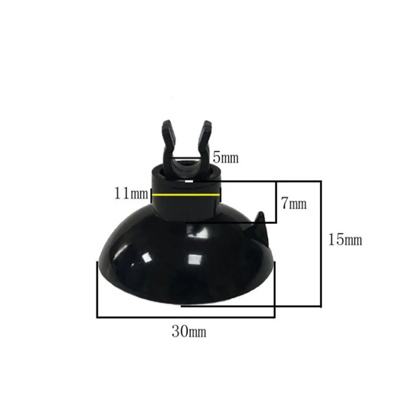 5/10Pcs Black Aquarium Suction - Aquarium Fish Black recension och pris