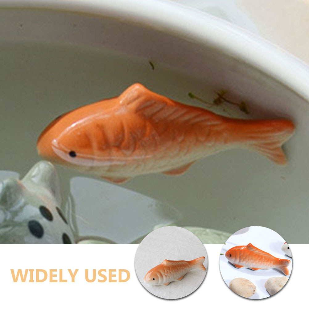 3Pcs Weatherproof Ceramic Floa - Aquarium Fish Koi recension och pris