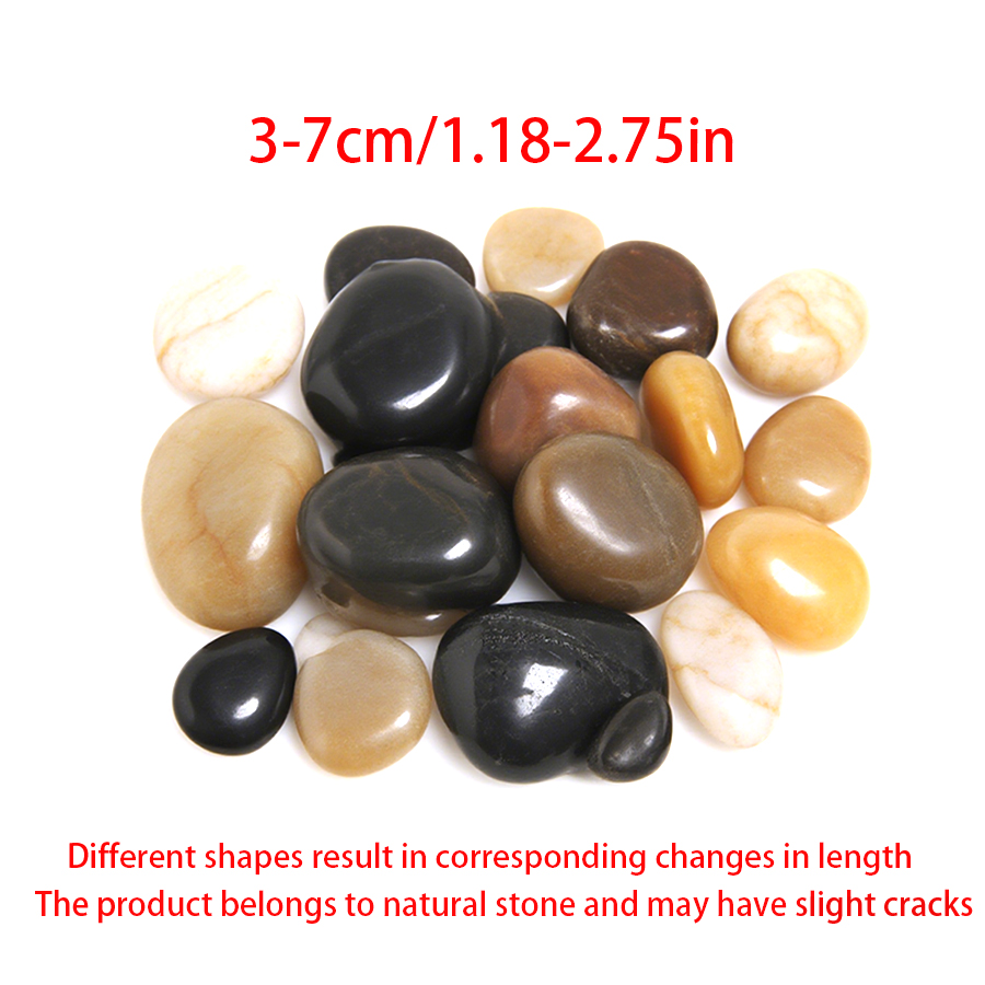 300-700g Smooth River Pebbles, - Aquarium Decoration Rock recension och pris