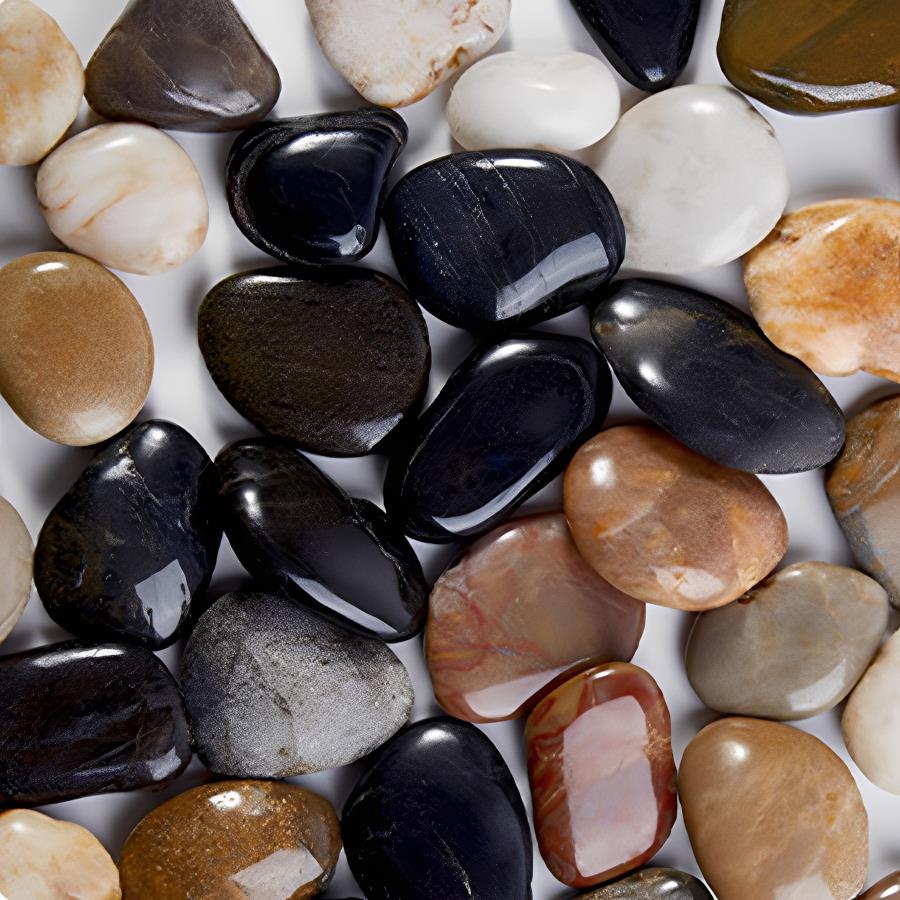 300-700g Smooth River Pebbles, - Aquarium Decoration Rock recension och pris