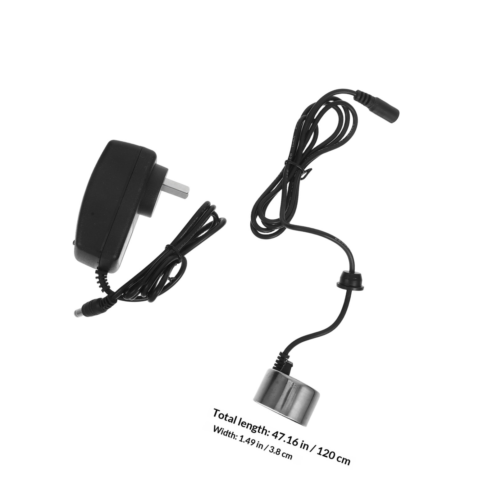 Water Fountain Pond Mist Maker - Aquarium Fish Black recension och pris