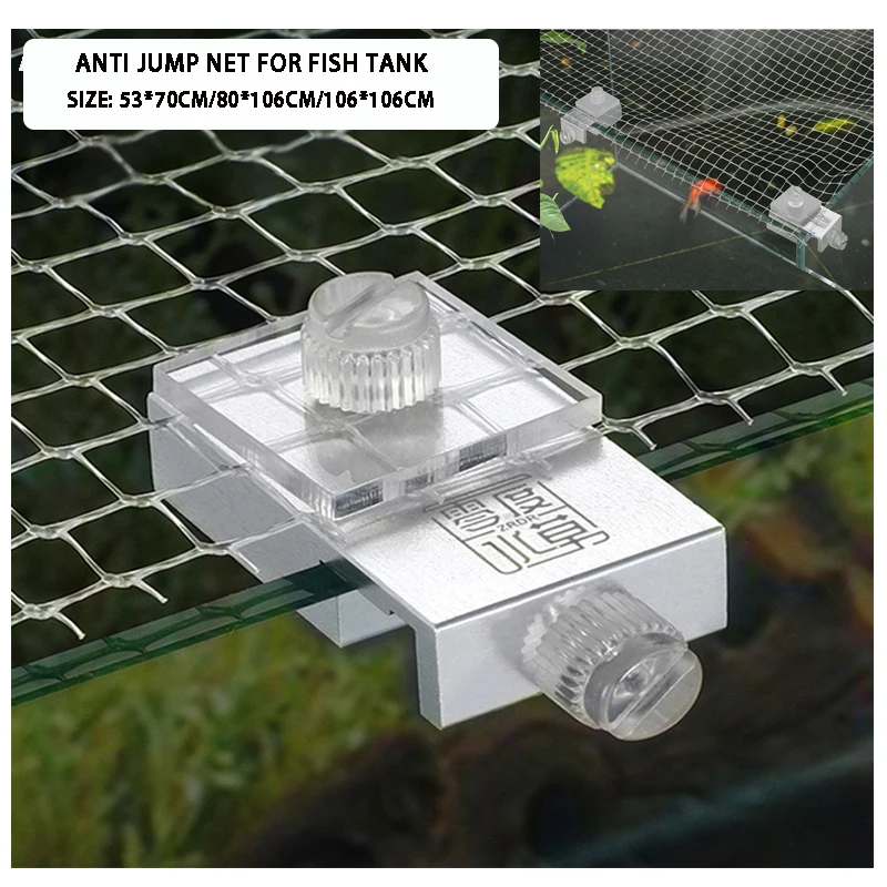 Aquarium Anti Jump Net Invisib - Aquarium Fish Jumping recension och pris