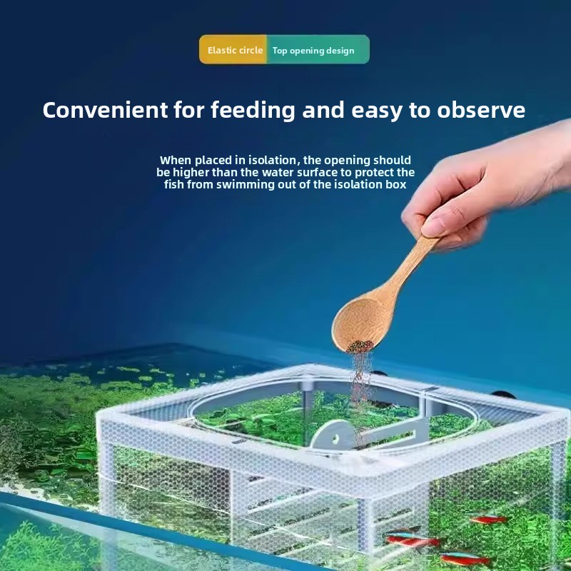 Aquarium Fish Breeding Net Iso - Tank Divider Mesh recension och pris