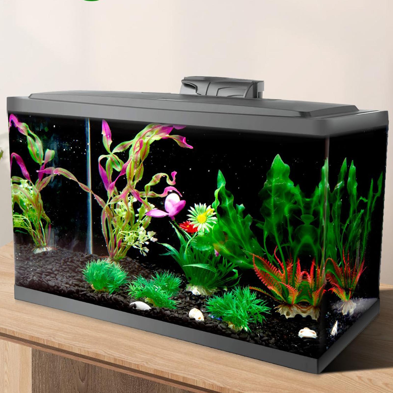 Fish Tank BackgroundSticker Bl - Aquarium Fish Black recension och pris