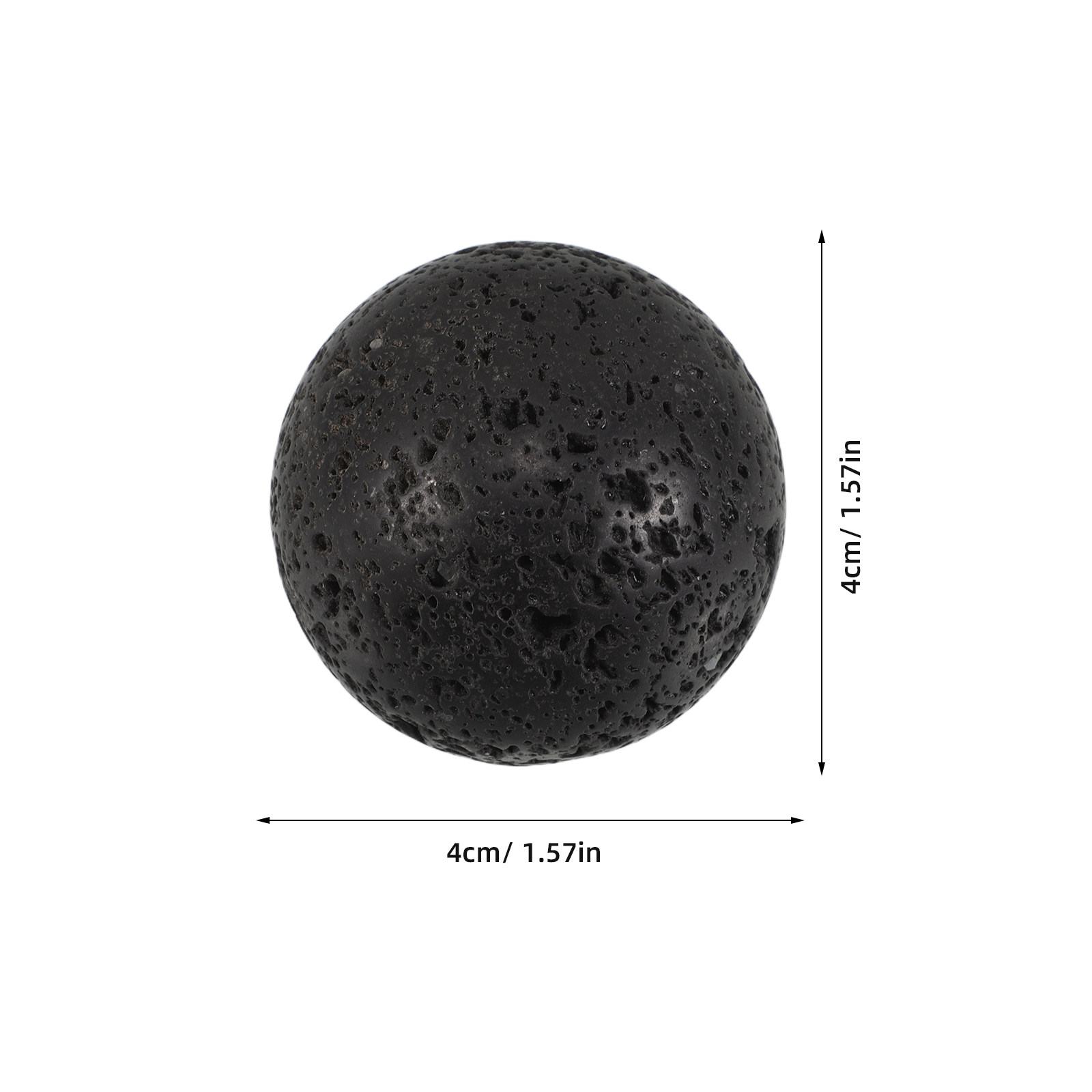 Natural Volcanic Stone Sphere  - Aquarium Decoration Rock recension och pris