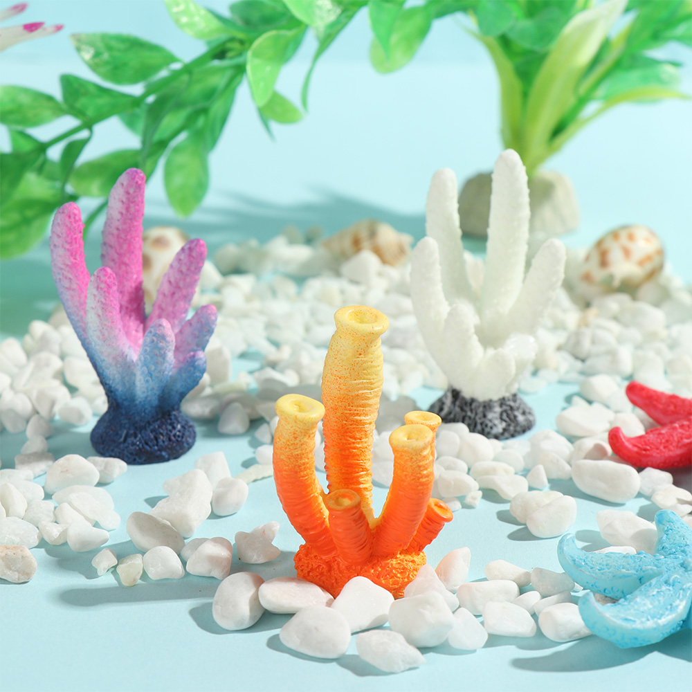 Artificial Coral Fish Tank Orn - Aquarium Decoration Rock recension och pris