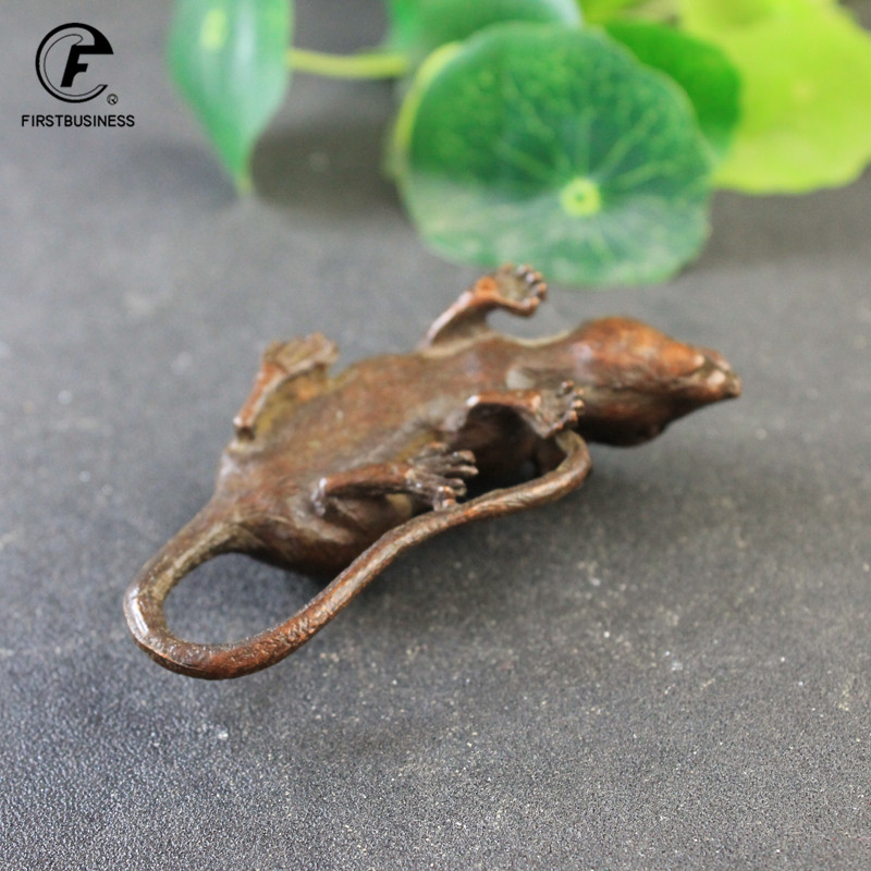Heavy Brass BIG Rat Mouse Figu - Aquarium Fish Tank Price recension och pris