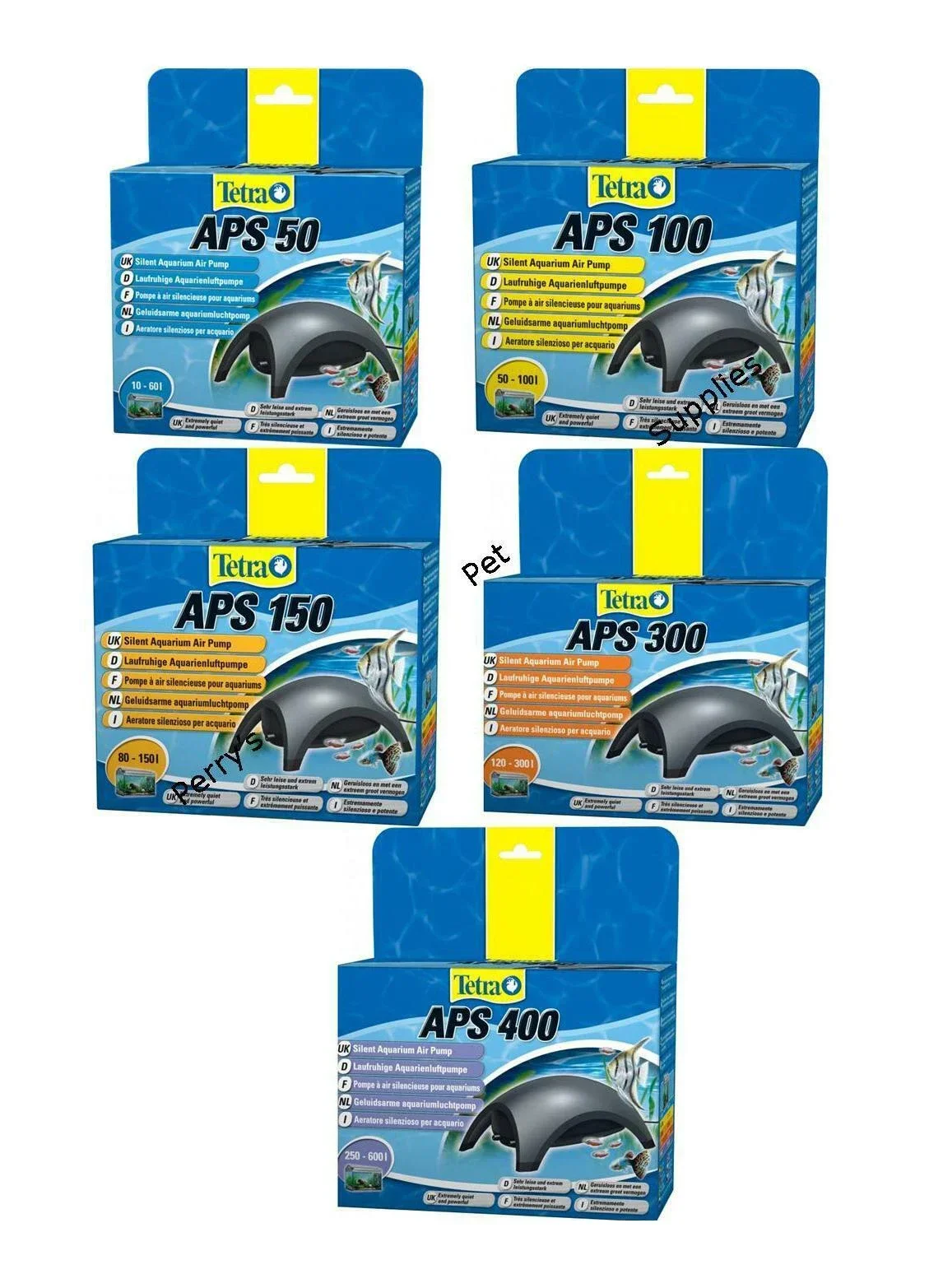 Tetra APS Air Pumps 50 100 150 - Tetra Fish In Aquarium recension och pris