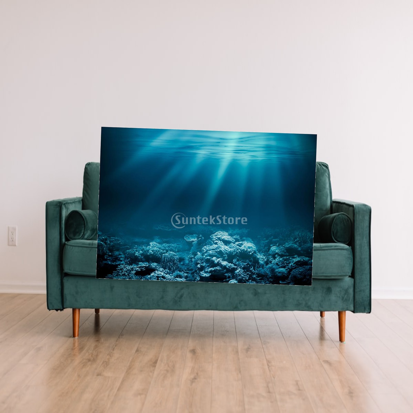 Fish Tank Adhesive Poster PVC  - Fish In Aquarium Picture recension och pris