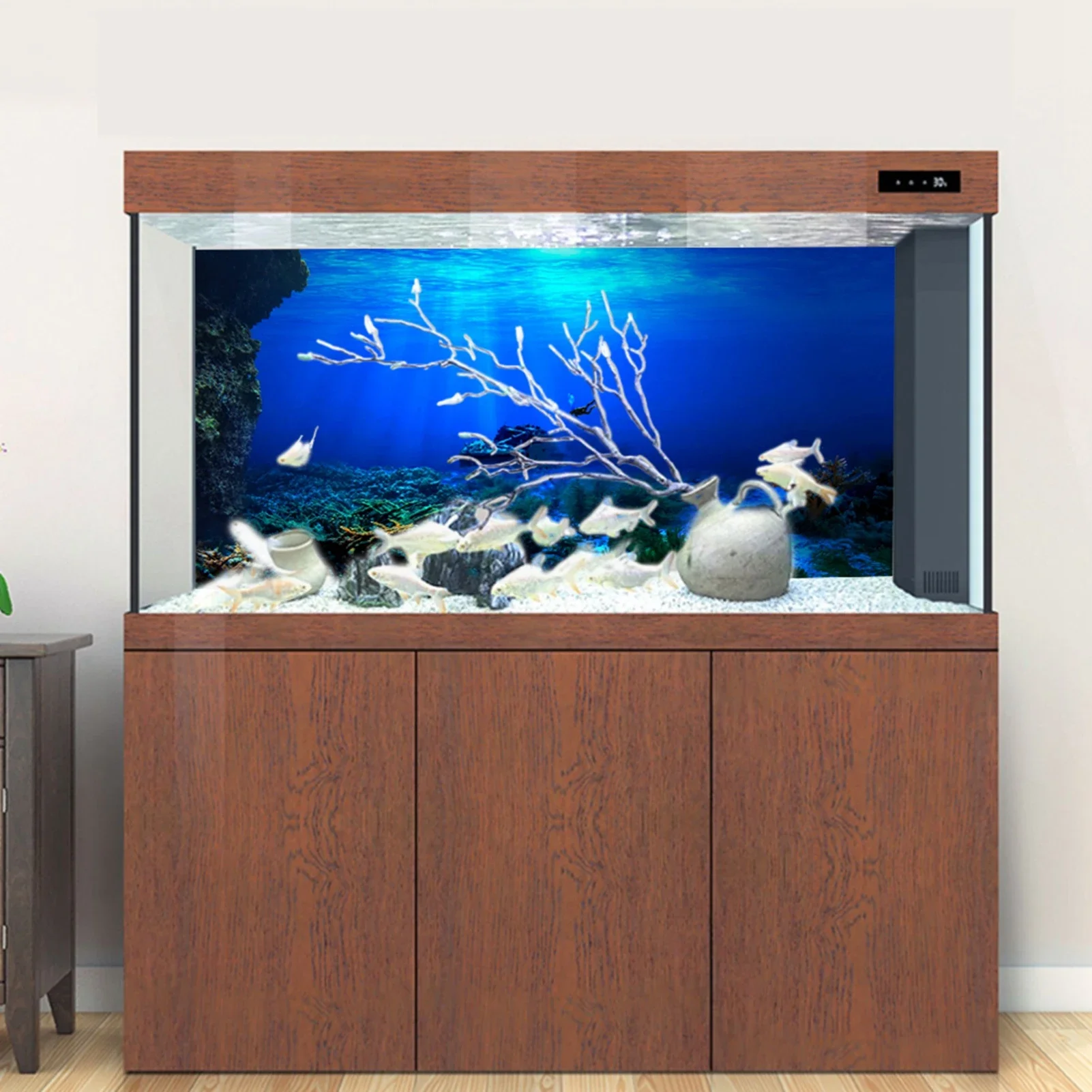 Rainforest Aquarium Background - Fish In Aquarium Picture recension och pris