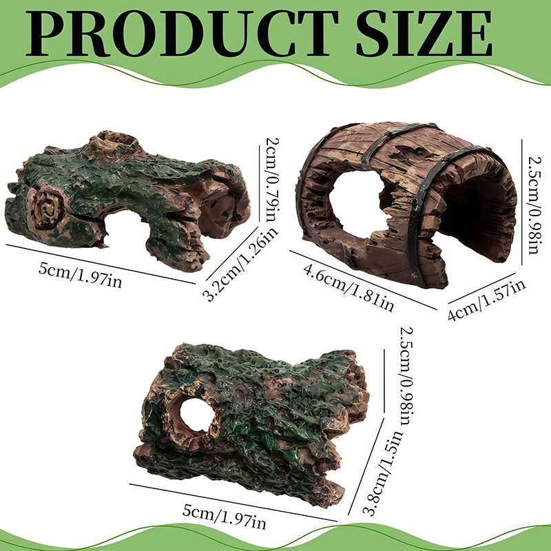 3pcs Natural Tree Trunk Aquari - Fish In Aquarium Picture recension och pris