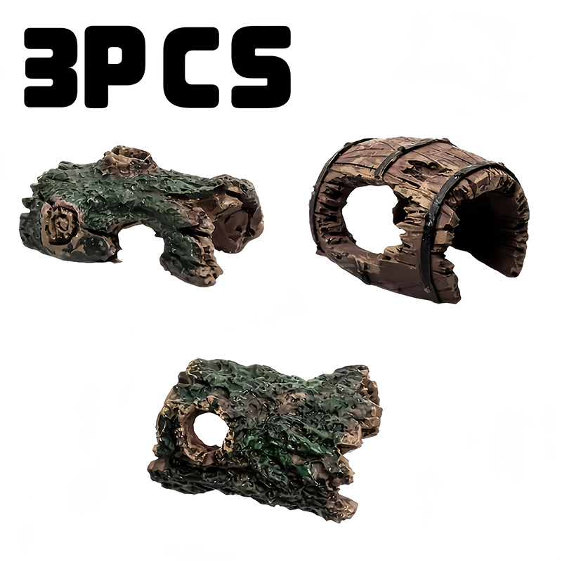 3pcs Natural Tree Trunk Aquari - Fish In Aquarium Picture recension och pris