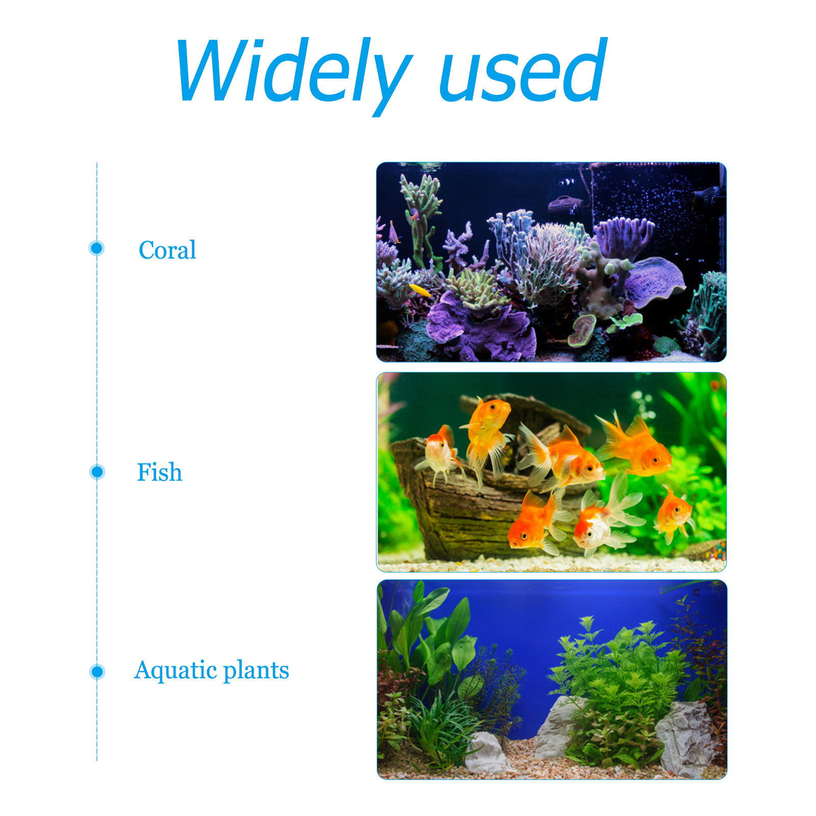 10Pcs Black Plastic Aquarium G - Aquarium Fish Black recension och pris