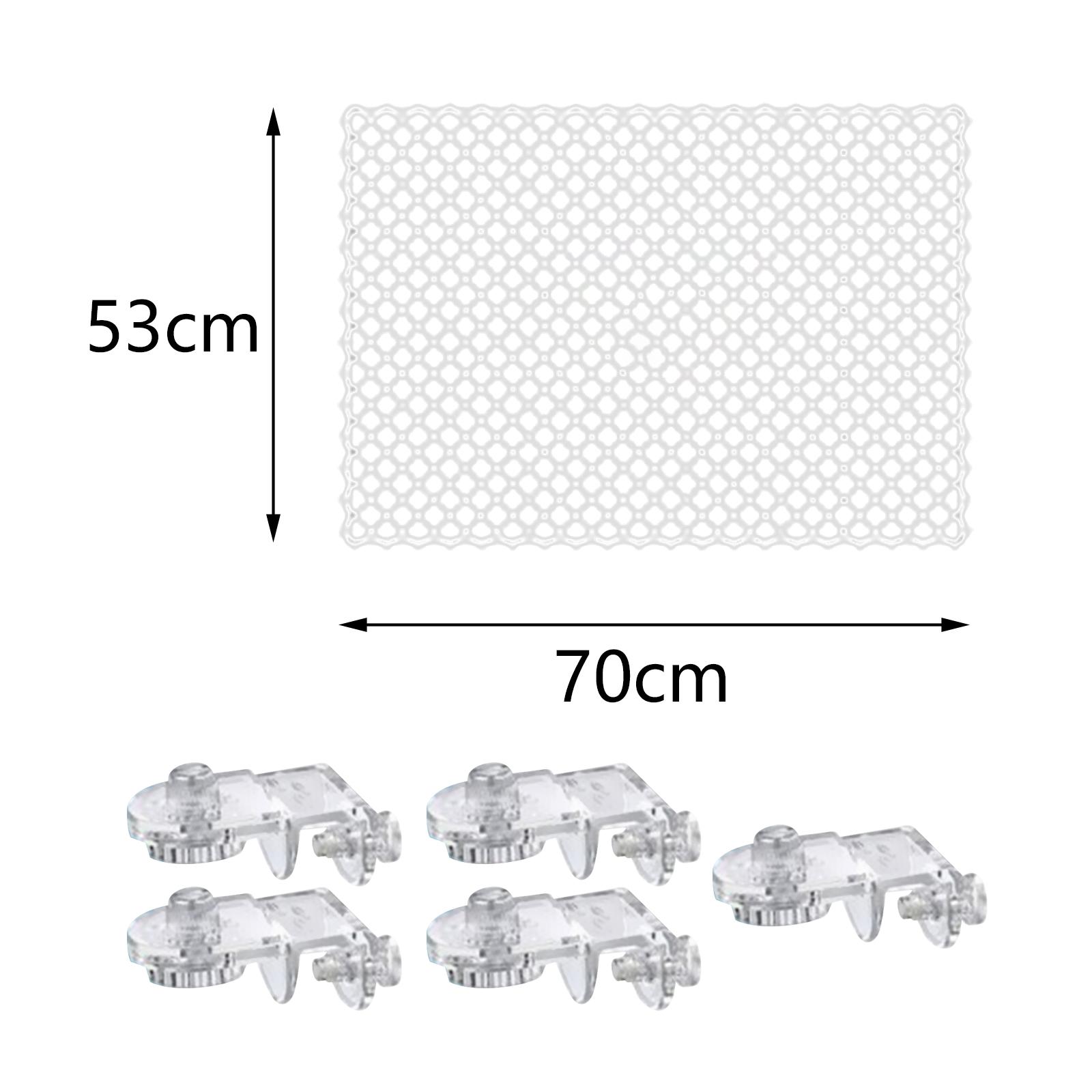 Transparent Mesh Fish Tank Scr - Tank Divider Mesh recension och pris