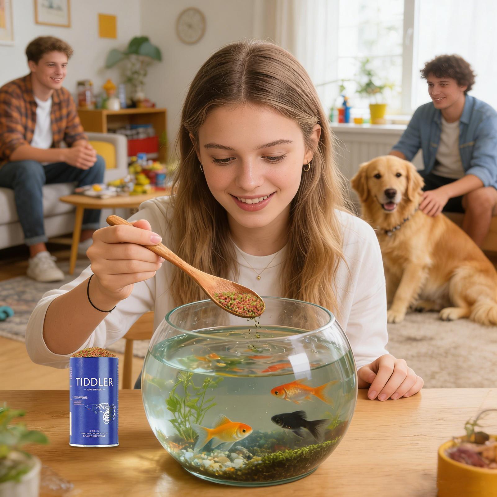 Fish Food Aquarium Feed Small  - Aquarium Fish Store recension och pris