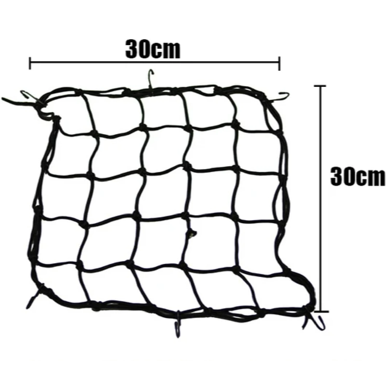 Motorcycle Elastic Luggage Net - Tank Divider Mesh recension och pris