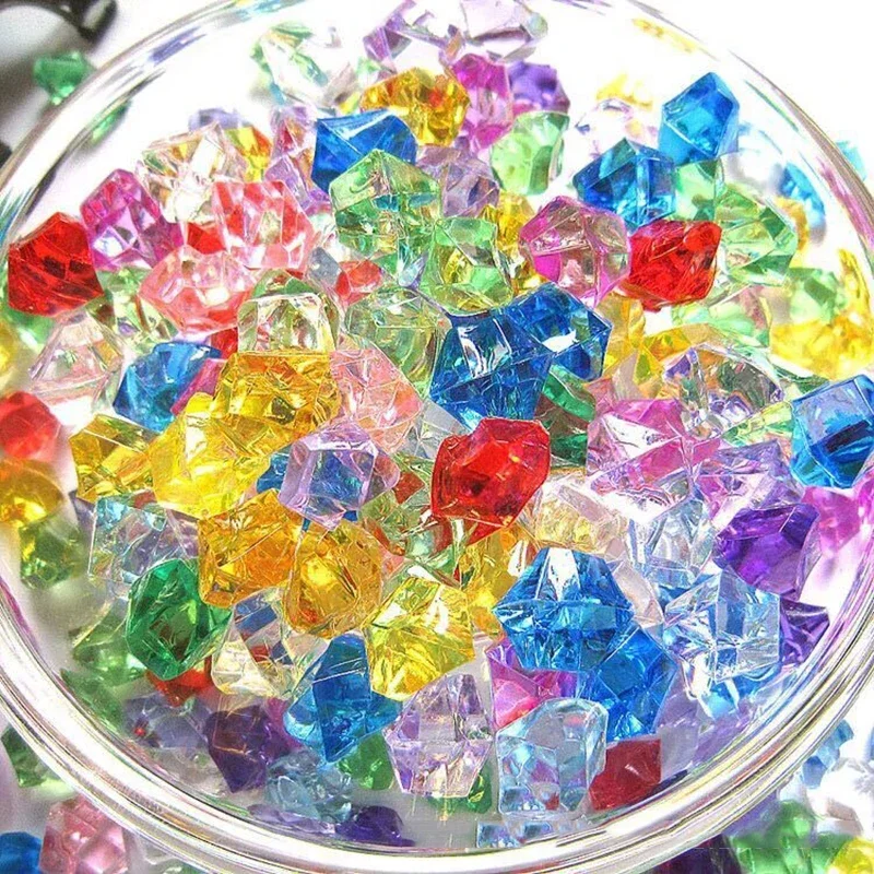 200pcs Acrylic Gem Stone Color - Aquarium Fish Store recension och pris