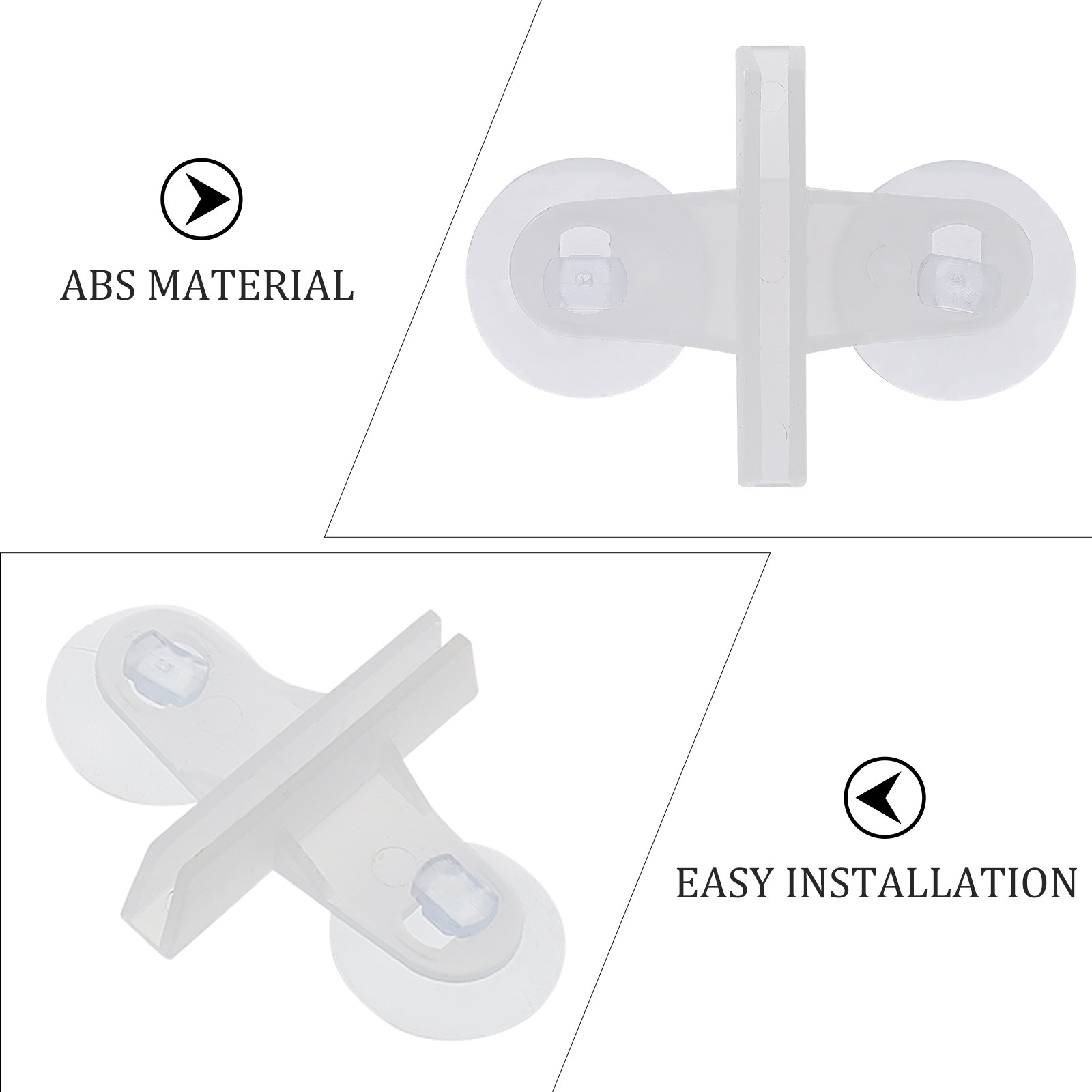 5Pcs Aquarium Glass Clip Isola - Tank Divider Mesh recension och pris