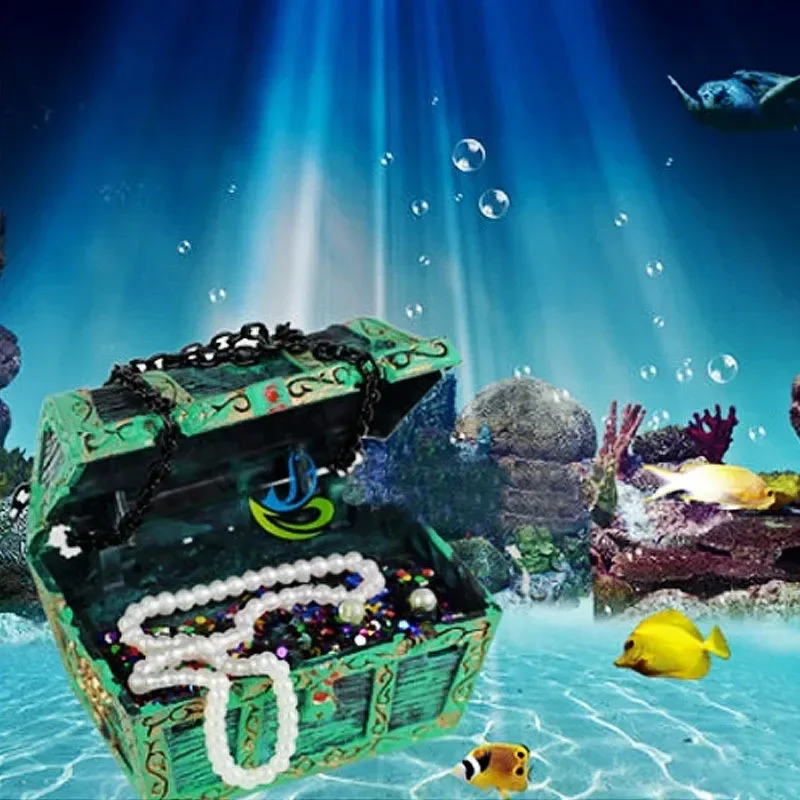 Resin Treasure Hunter Diver Fi - Aquarium Fish Cave recension och pris