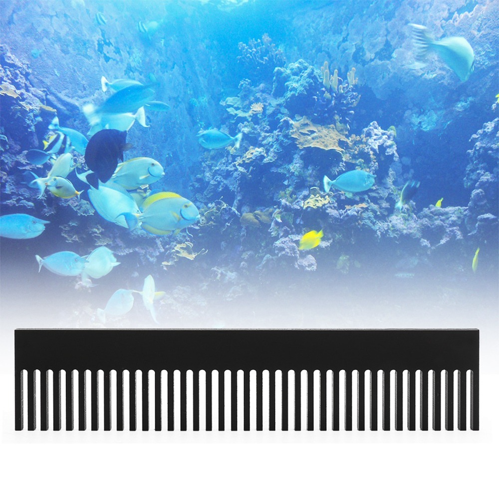 Acrylic Acrylic Flow Weir Comb - Aquarium Fish Black recension och pris